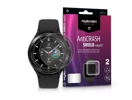 Samsung Galaxy Watch 4 Classic (42 mm) ütésálló képernyővédő fólia - MyScreen  Protector AntiCrash Shield Edge3D - 2 db/