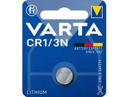 VARTA Lítium Gombelem CR1/3N 3 V 170 mAh 1 - Buborékfólia (VARTA-CR1/3N)