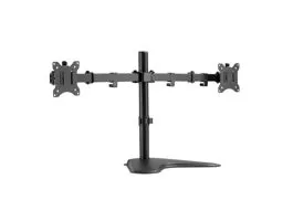 EQuip 17&quot;-32&quot; Economy Dual Monitor Tabletop Stand Black