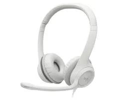 Logitech H390 Stereo Headset Off-White