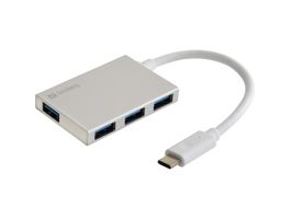 SANDBERG USB-C tartozék, USB-C to 4 xUSB 3.0 Pocket Hub