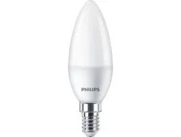 Philips 929002977718 E14 40W matt meleg-fehér gyertya alakú LED fényforrás