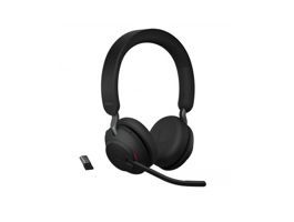 JABRA Fejhallgató - Evolve2 65 UC Stereo Bluetooth Vezeték Nélküli, Mikrofon + Töltő állomás