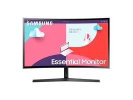 SAMSUNG Ívelt VA monitor 27&quot; S36C, 1920x1080, 16:9, 250cd/m2, 4ms, HDMI/VGA