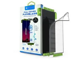 Samsung SM-S918 Galaxy S23 Ultra rugalmas üveg képernyővédő fólia - Bestsuit  Flexglass 3D Full Cover Biomaster - fekete