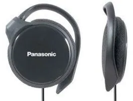 Panasonic RP-HS46E CLIP-ON fekete fülhallgató,fülkampókkal zárt, vezetékes