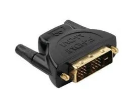 AudioQuest HDM/DVIF2M HDMI Type A aljzat - DVI dugó aranyozott csatlakozós adapter