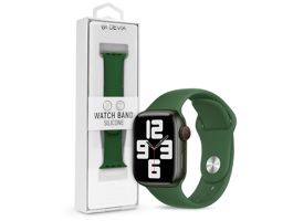 Apple Watch szilikon sport szíj - Devia Silicone Deluxe Series Sport Watch Band - 38/40/41 mm - zöld