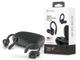 Devia TWS Bluetooth sztereó headset v5.0 + töltőtok - Devia TWS-M2 Sport Series True Wireless Earphones with Charging Ca
