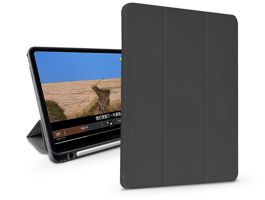 Apple iPad Pro 12.9 (2020/2021/2022) tablet tok (Smart Case) on/off funkcióval, Apple Pencil tartóval, mágneses töltővel