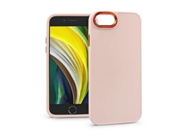 Apple iPhone 7/iPhone 8/SE 2020/SE 2022 szilikon hátlap - Frame - rózsaszín
