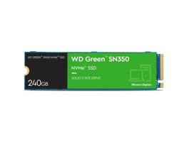 SSD WD 240GB Green SN350 M.2 2280 PCIe Gen 3 x4 NVMe