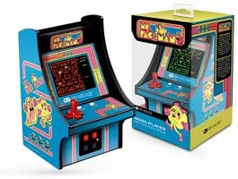 My Arcade DGUNL-3230 Ms. Pac-Man Micro Player Retro Arcade 6.75&quot; Hordozható Játékkonzol