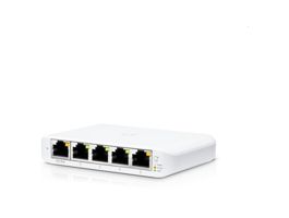 LAN/WIFI Ubiquiti UniFi Switch, 5x gigabit RJ45 port, kompakt, USB Type-C csatlakozó