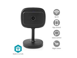NEDIS SmartLife beltéri kamera Wi-Fi Full HD 1080p Felhőalapú Tárolás (opcionális) / microSD (nem tartozék) / Onvif Mozg