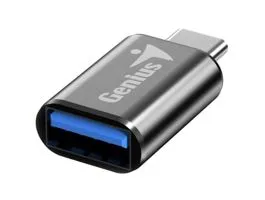 Genius ACC-C2A USB-C/USB A szürke adapter