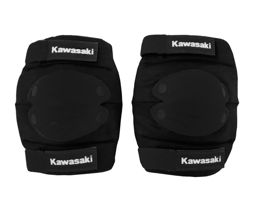 Kawasaki fekete térdvédő és könyökvédő L méret