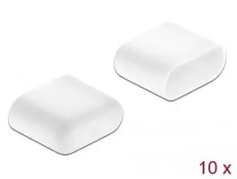 Delock Porvédő az USB Type-C  dugó, 10 darab, fehér (64096)