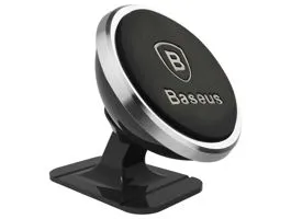 Baseus 360 -ban állítható mágneses telefontartó ezüst SUCX140012 (BAS627058)