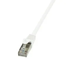 LogiLink Patch kábel Econline, Cat.6, F/UTP, fehér, 7,5 m (CP2081S)
