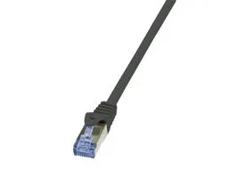 Logilink Patch kábel PrimeLine, Cat.7 kábel, S/FTP, fekete, 10 m (CQ4093S)