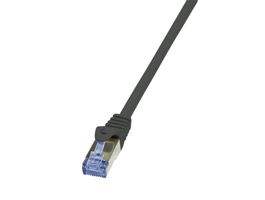 Logilink Patch kábel PrimeLine, Cat.7 kábel, S/FTP, fekete, 2 m (CQ4053S)