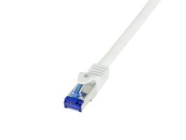 Logilink Patch kábel Ultraflex, Cat.6A, S/FTP, fehér, 0,25 m (C6A011S)