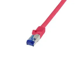 Logilink Patch kábel Ultraflex, Cat.6A, S/FTP, piros, 0,5 m (C6A024S)