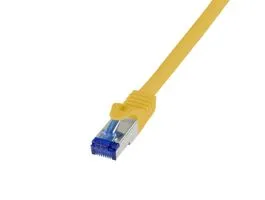 Logilink Patch kábel Ultraflex, Cat.6A, S/FTP, sárga, 0,25 m (C6A017S)