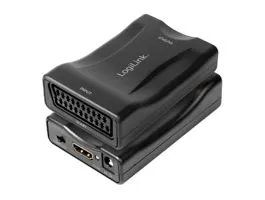 LogiLink Video konverter, Scart/F - HDMI-A/F, 1080p, fekete (CV0160)