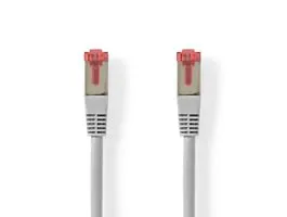 NEDIS CAT6 hálózati kábel RJ45 Dugasz RJ45 Dugasz SF/UTP 2.00 m Kerek PVC Szürke Label (CCGL85220GY20)
