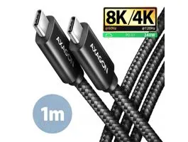 AXAGON BUCM4X-CM10AB NEWGEN USB-C  USB-C 4 Gen 3x2 Cable 1m Black