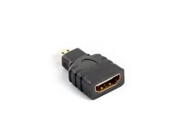 LANBERG HDMI(F)-HDMI MICRO(M) ADAPTER FEKETE (AD-0015-BK)