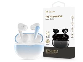 Devia TWS Bluetooth sztereó headset v5.2 + töltőtok - Devia TWS-M4 Earphone TrueWireless Earphones with Charging Case -
