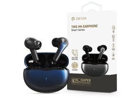 Devia TWS Bluetooth sztereó headset v5.2 + töltőtok - Devia TWS-M4 Earphone TrueWireless Earphones with Charging Case -