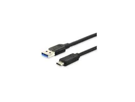 Equip Átalakító Kábel - 12834107 (USB-C - USB-A 3.0 kábel, apa/apa, 1m)