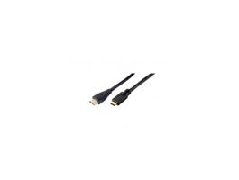 Equip Kábel - 119358 (HDMI1.4 kábel, 3D, 4K/30Hz, Dolby TrueHD, DTS-HD, apa/apa, 15m)