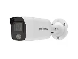 Hikvision IP csőkamera - DS-2CD2047G2-L (4MP, 2,8mm, kültéri, H265+, LED40m, IP67, DWDR, PoE) ColorVu