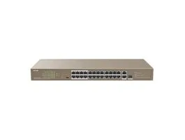 Tenda Switch PoE - TEF1126P-24-250W V2.0 (24x100Mbps, 2x1Gpbs, 1xSFP Combo, 24 af/at PoE+ port, 250W)