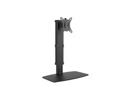 Equip Monitor Asztali állvány - 650126 (17&quot;-32&quot;, 1 monitor, dönthető, forgatható, állítható magasság, Max.:2x9kg,fekete)