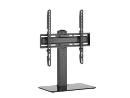 Equip Monitor Asztali állvány - 650611 (32&quot;-55&quot;, 1 kijelző, forgatható, állítható magasság, Max.:40kg, fekete)