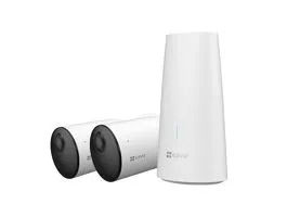 EZVIZ IP wifi csőkamera szett - HB3-Halow kit (2db kamera + bázis, 3MP, 2,8mm, kültéri, H265, IR15m, IP65, akku)
