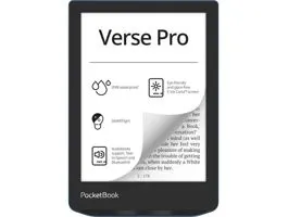 POCKETBOOK e-Reader - PB634 VERSE PRO Azure (6&quot;E Ink Carta, Cpu: 1GHz,512MB,16GB,1500mAh, wifi,mSD, IPX8)