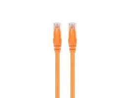 S-link Kábel - SL-CAT601TR (UTP patch kábel, CAT6, narancssárga, 1m)