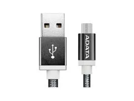 ADATA Kábel - USB-A to Micro-B (Fekete, 1m)