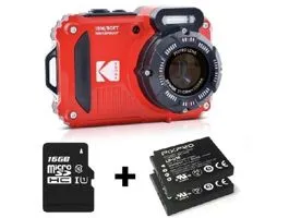 Kodak Pixpro WPZ2 vízálló/porálló/ütésálló digitális piros fényképezőgép
