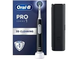 Oral-B PRO1 Black X-Clean  elektromos fogkefe tokkal