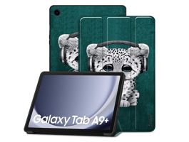 Samsung X210/X215/X216 Galaxy Tab A9+ 11.0 tablet tok (Smart Case) on/off    funkcióval - Tech-Protect - sad cat (ECO cs