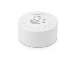 NEDIS Fehér Zaj Gép 18 Sound Options 1 W Maximális akkumulátor lejátszási idő: 18 óra Szabályozható fény Időzítő Fehér (