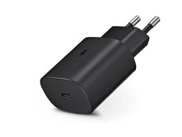 Samsung gyári USB hálózati töltő adapter Type-C bemenettel - 25W - EP-TA800EBE PD.3.0 Super Fast Charging - fekete (ECO